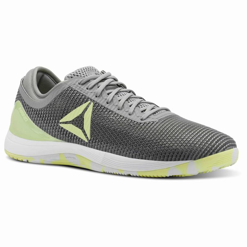 Adidasi Training Reebok Crossfit Nano 8 Flexweave Barbati Gri/Verzi Deschis Romania BN6237TP